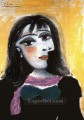 Retrato de Dora Maar 8 1937 Pablo Picasso